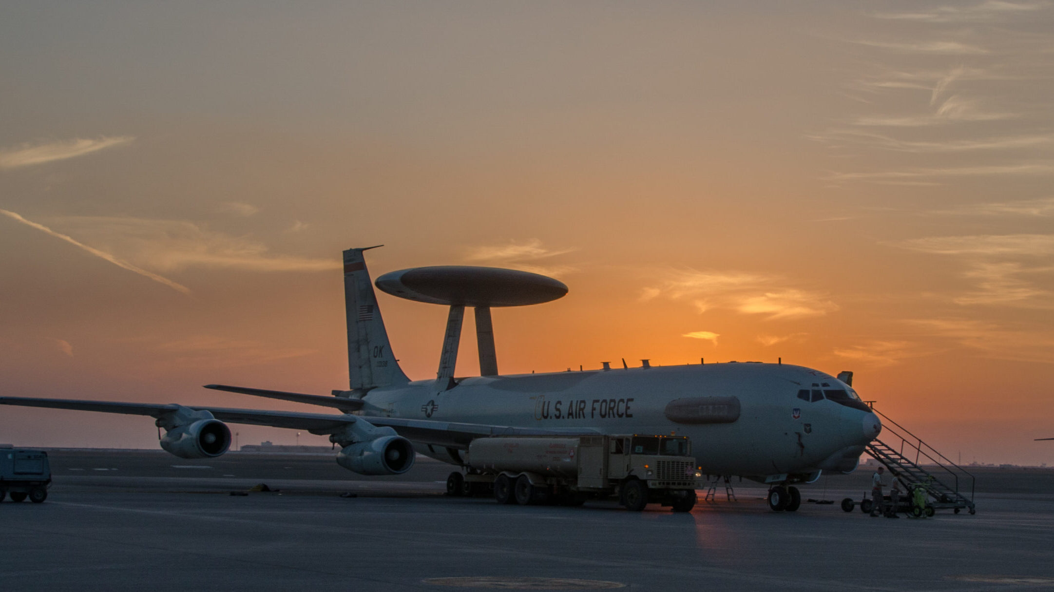 E-3 Sentry Sunset