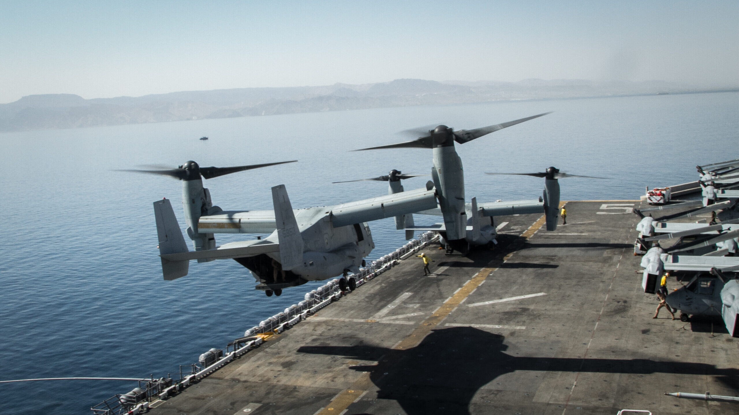 Air Force, Navy ground V-22 Osprey fleet days after fatal crash off Japan