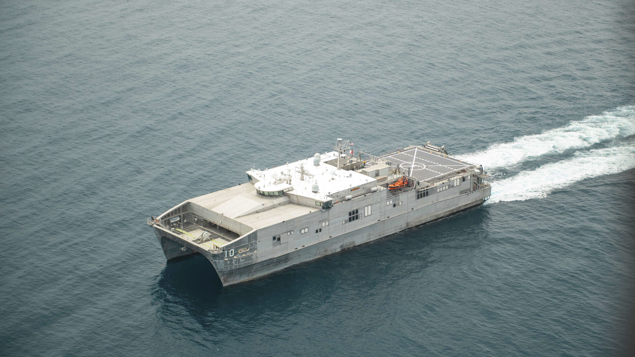 Navy testing autonomous transit for high speed, cargo ship