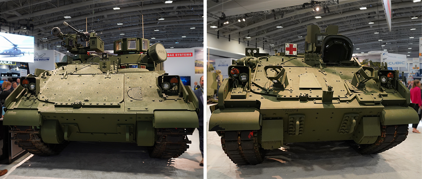 Two Armored Multi-Purpose Vehicles by Bae Systems