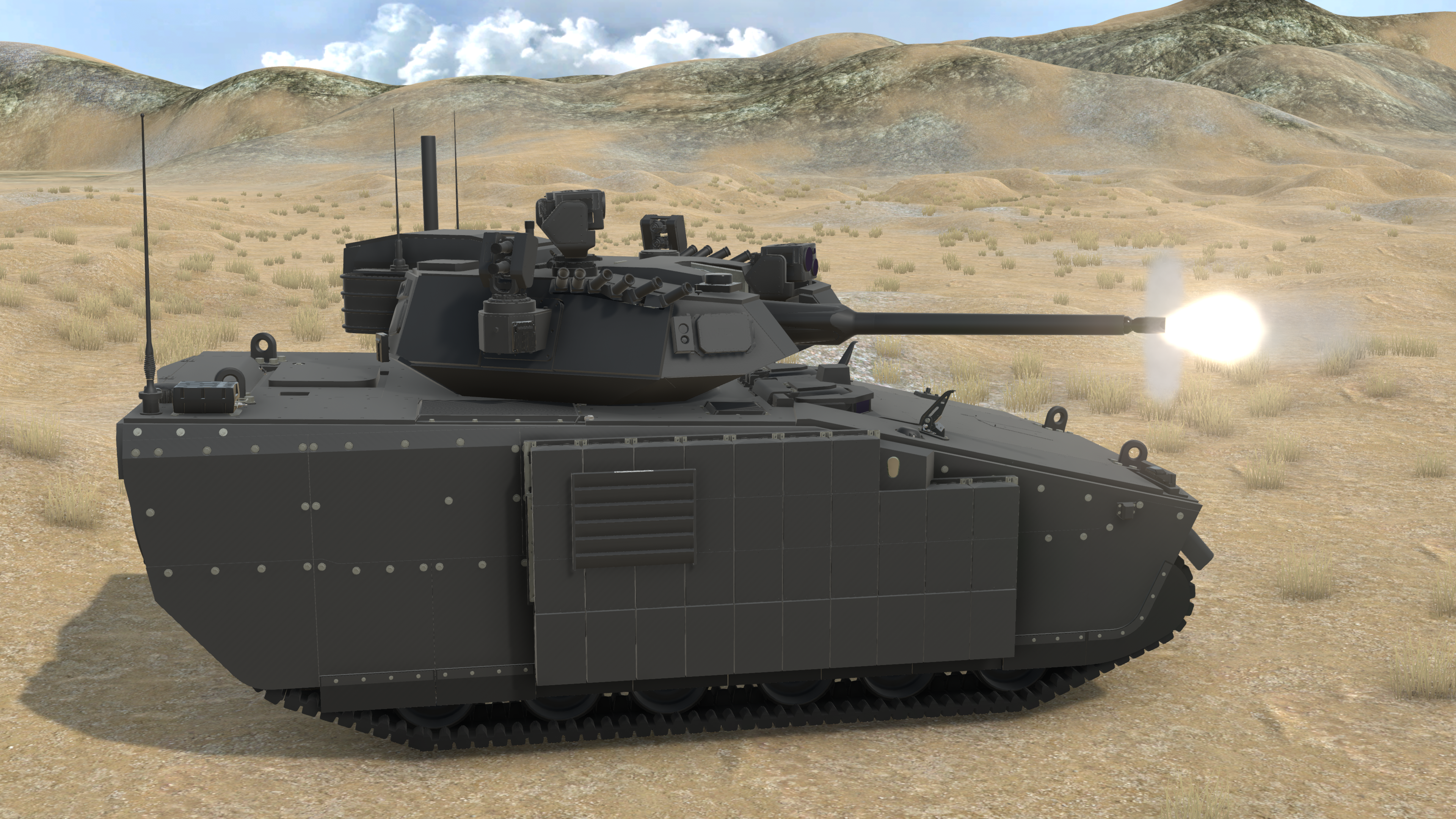 A real-life Lego tank: BAE touts modular design for Army OMFV