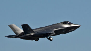 The Take off F-35A