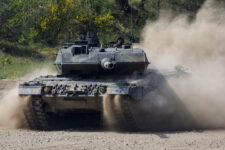 Merkel Visits VJTF Bundeswehr Armoured Brigade