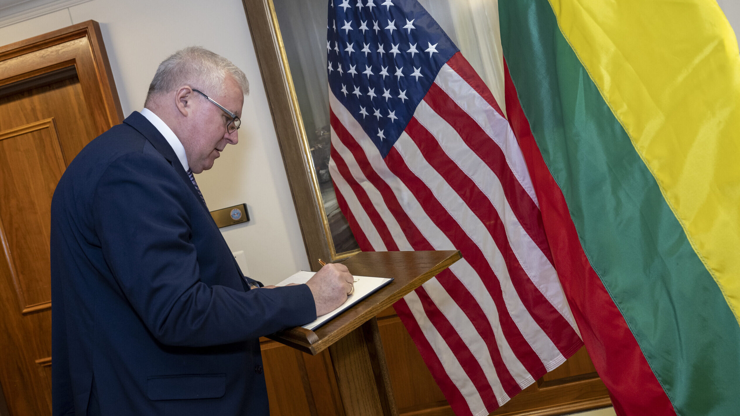 Lithuania’s defense minister on nuclear threats from Belarus and NATO summit expectations