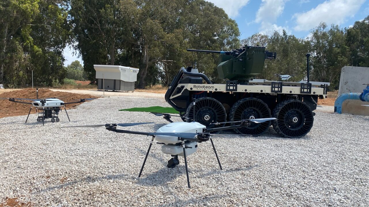 Legion-X: Israel’s Elbit demonstrates man-machine teaming from UAS to ground robots