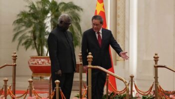 CHINA-SOLOMON ISLANDS-DIPLOMACY