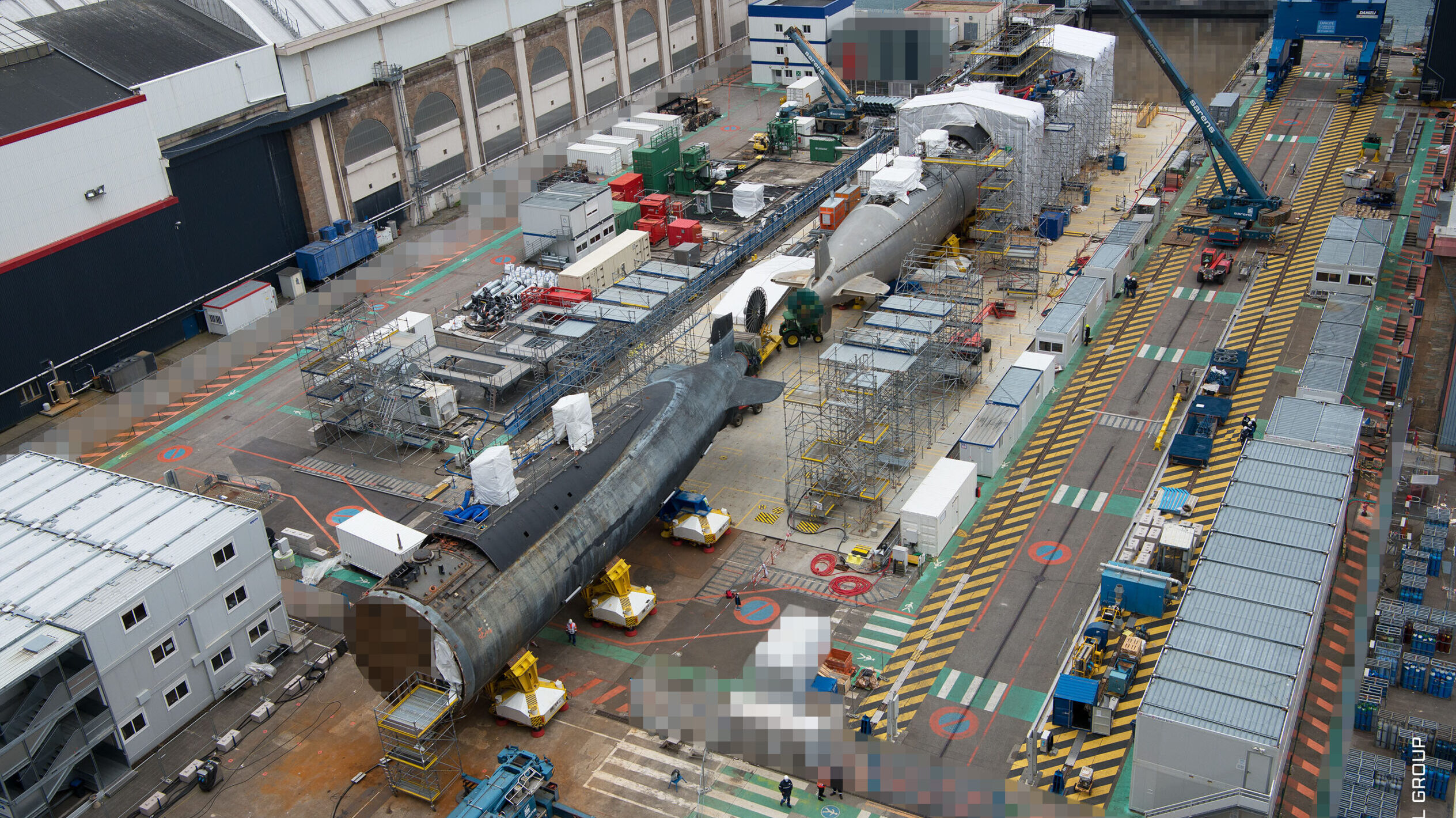 naval group submarine repair