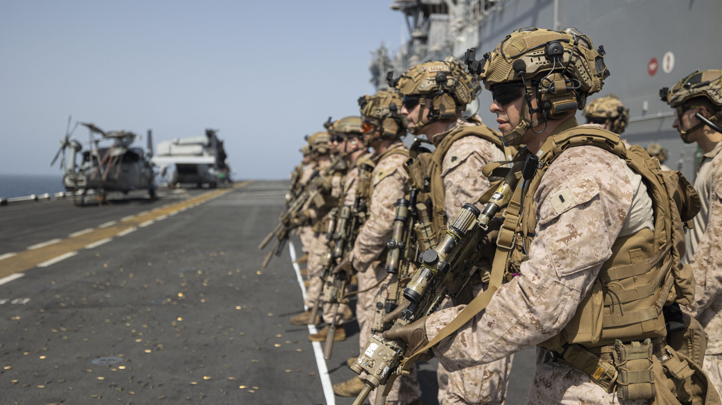 Would US Marines on merchant ships be enough to deter Iran in the Gulf?