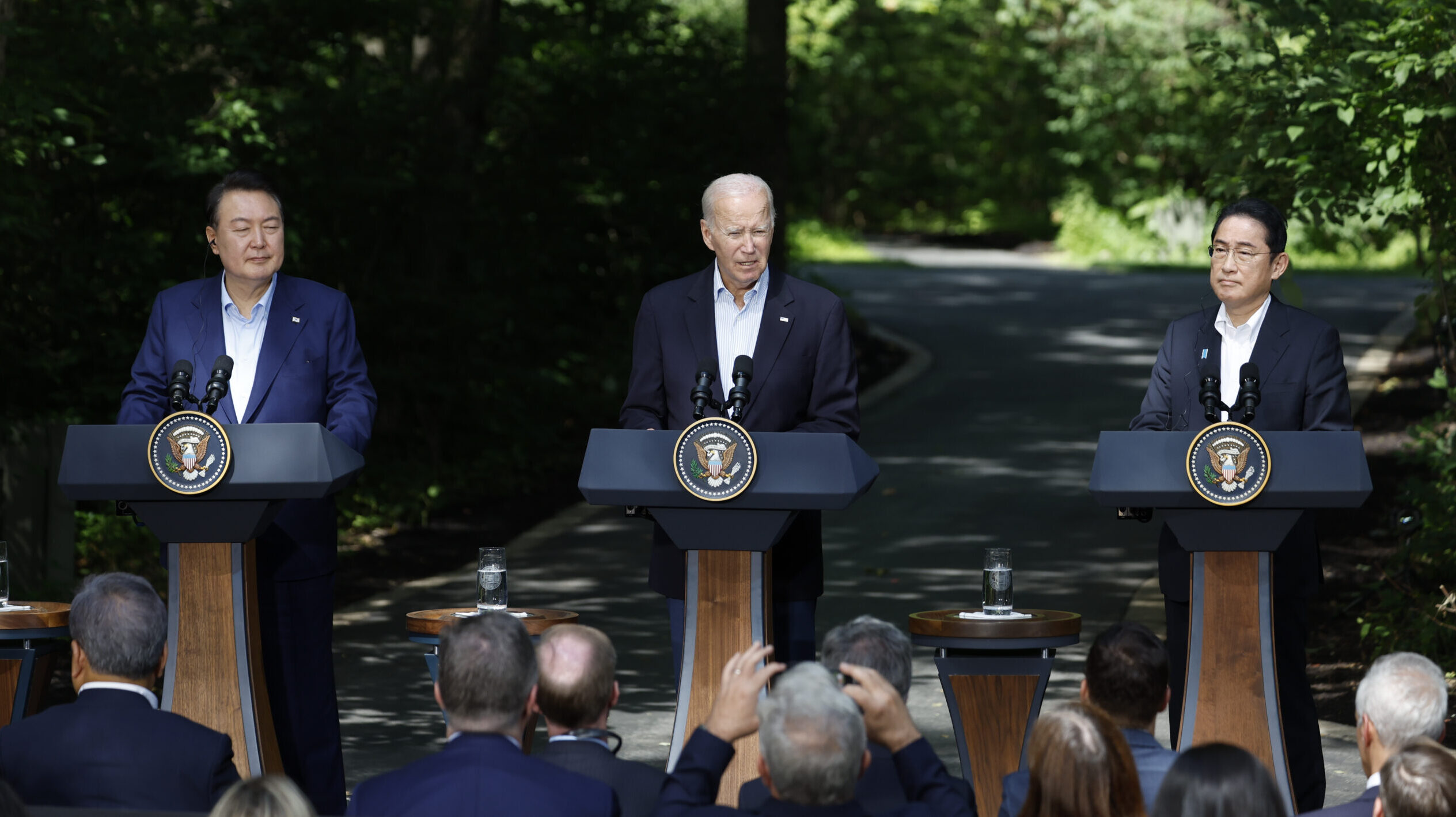 Biden says Camp David trilateral will usher in ‘new era’ between US-ROK-Japan