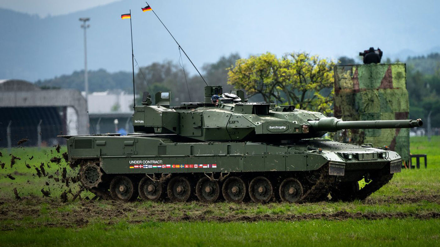 Trophy protection system to be used on new Leopard 2 tanks in Norway, Germany: Rafael