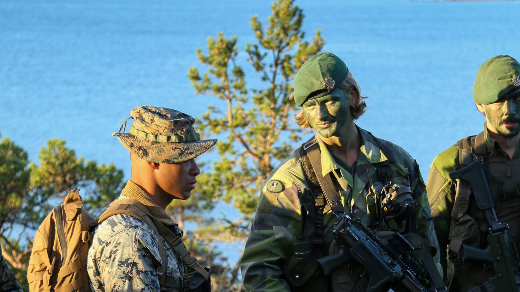 U.S. and Swedish Marines Conceal in the Archipelagos