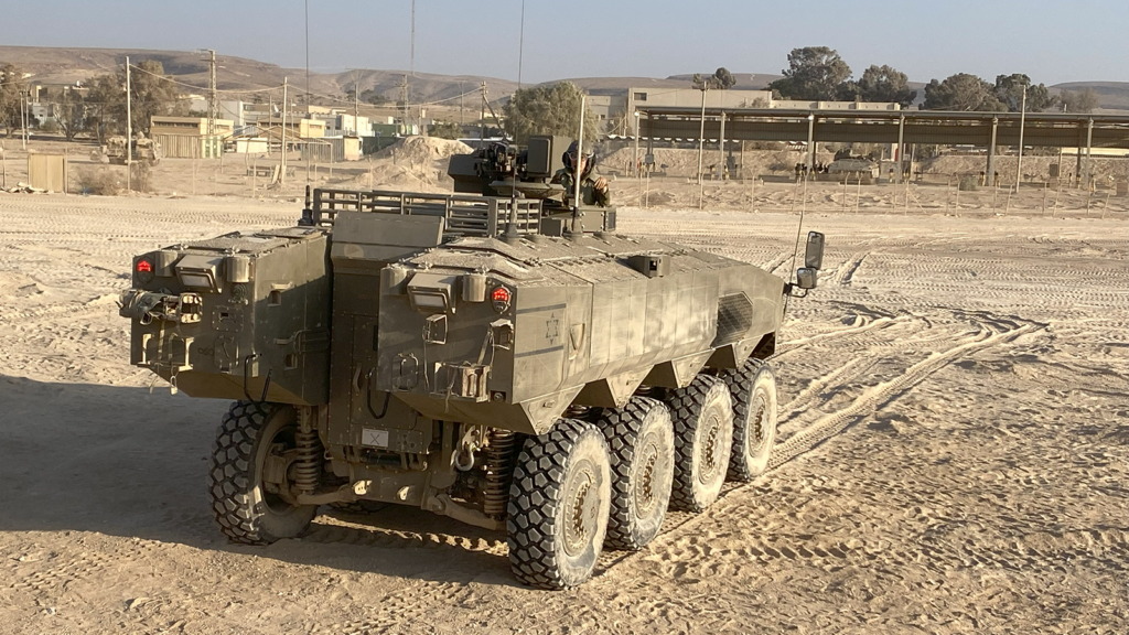 Inside Israel Defense Forces training on 'more versatile' Eitan APC -  Breaking Defense