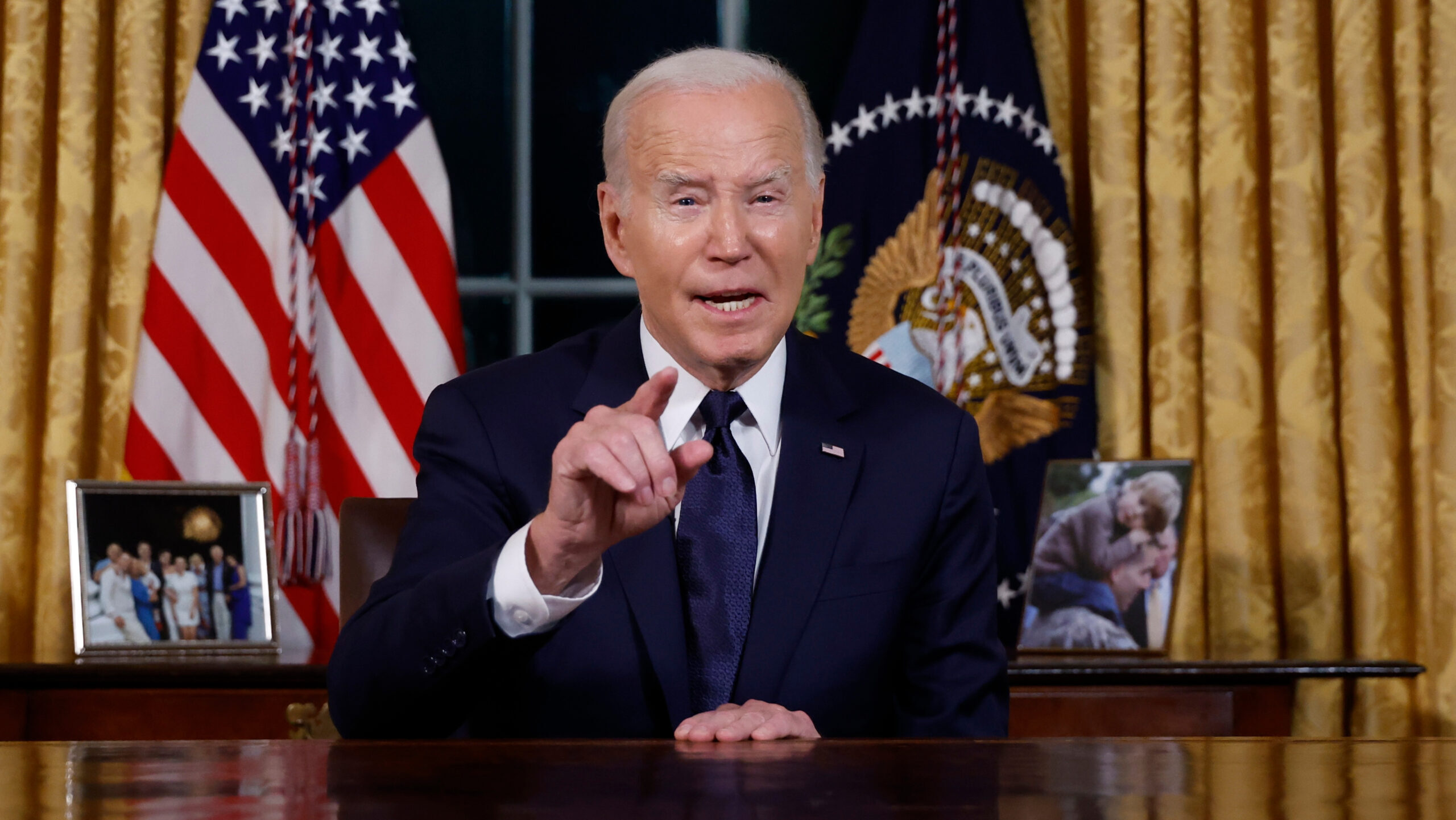 President Biden Delivers Address On The Israel-Hamas War