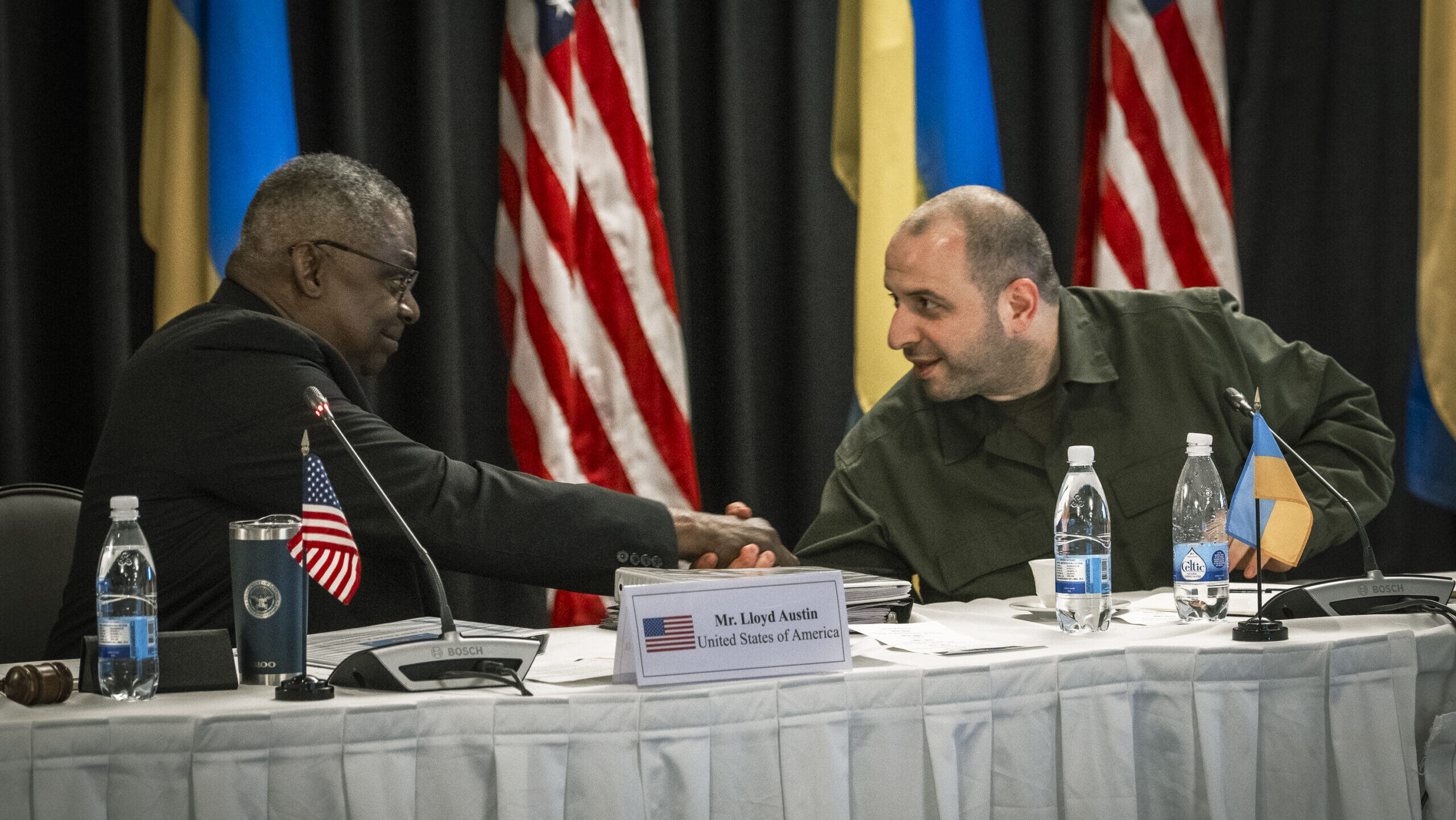 SECDEF Hosts 15th Ukraine Defense Contact Group