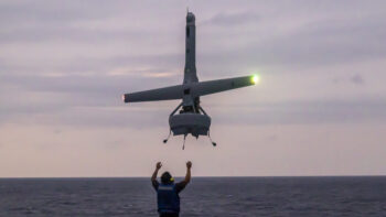 31st MEU flies V-BAT drone