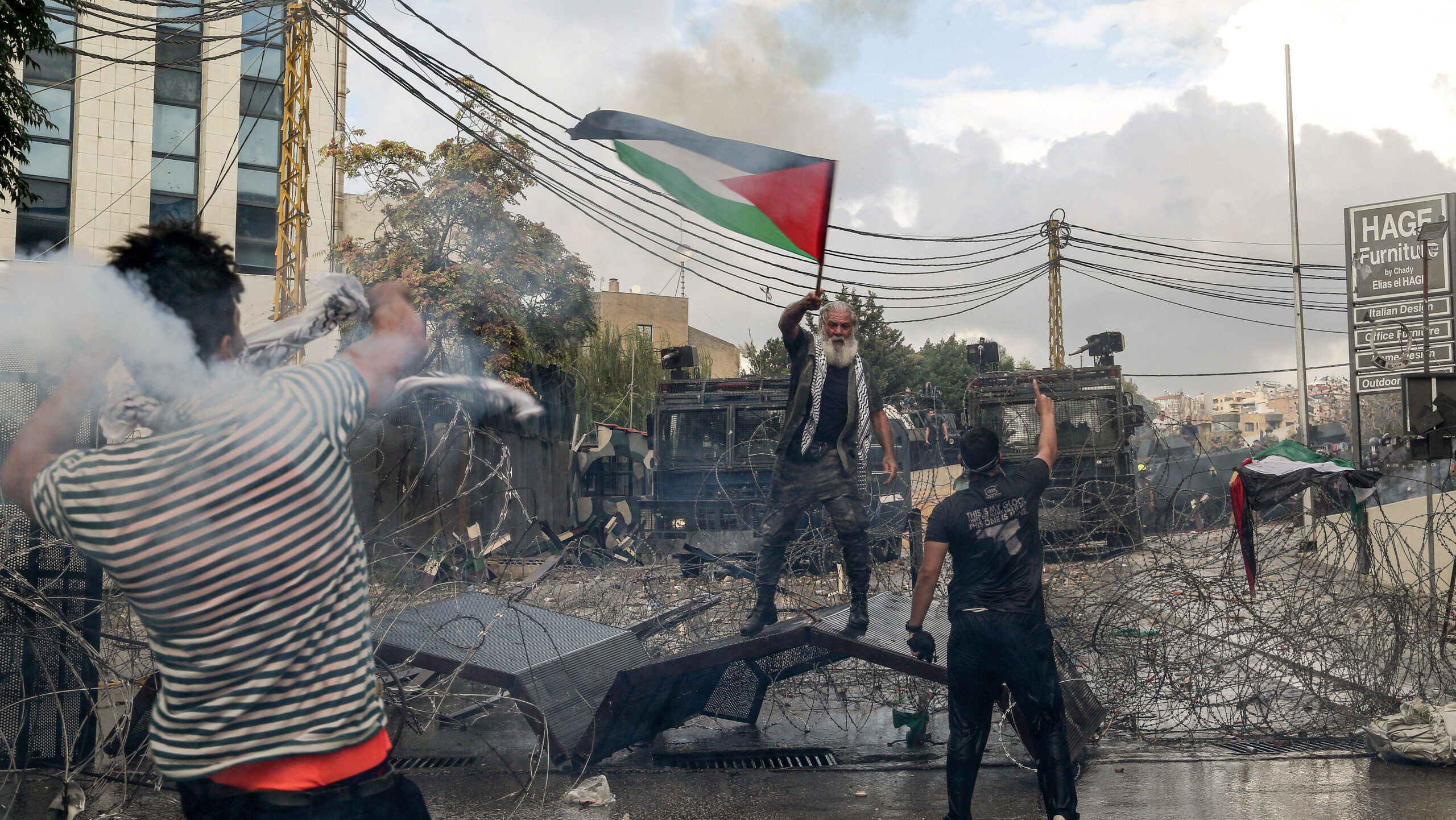 Pro-Palestine demonstration in Lebanon