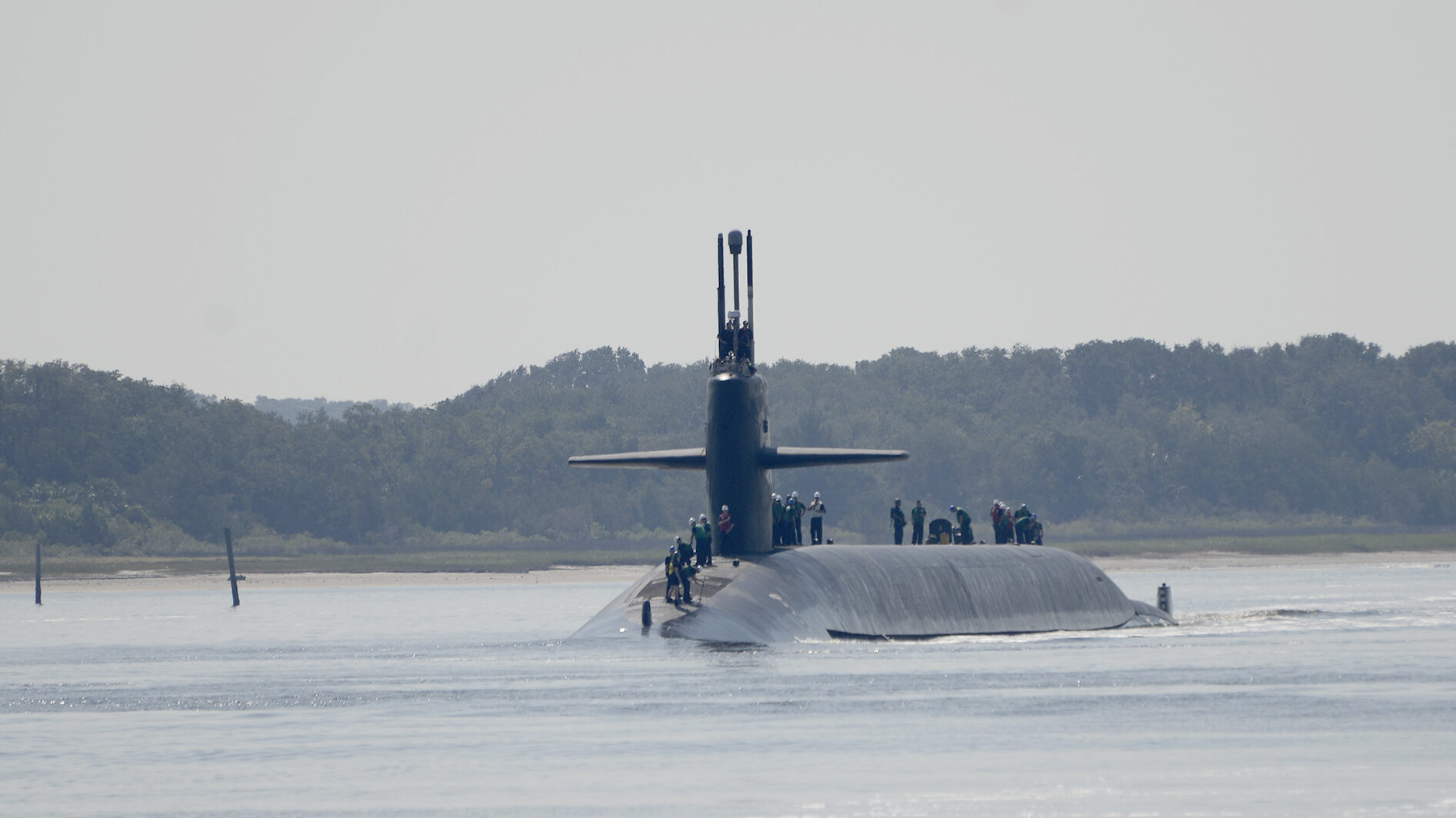 USS Alaska (SSBN 732)(Gold) Returns to Homeport