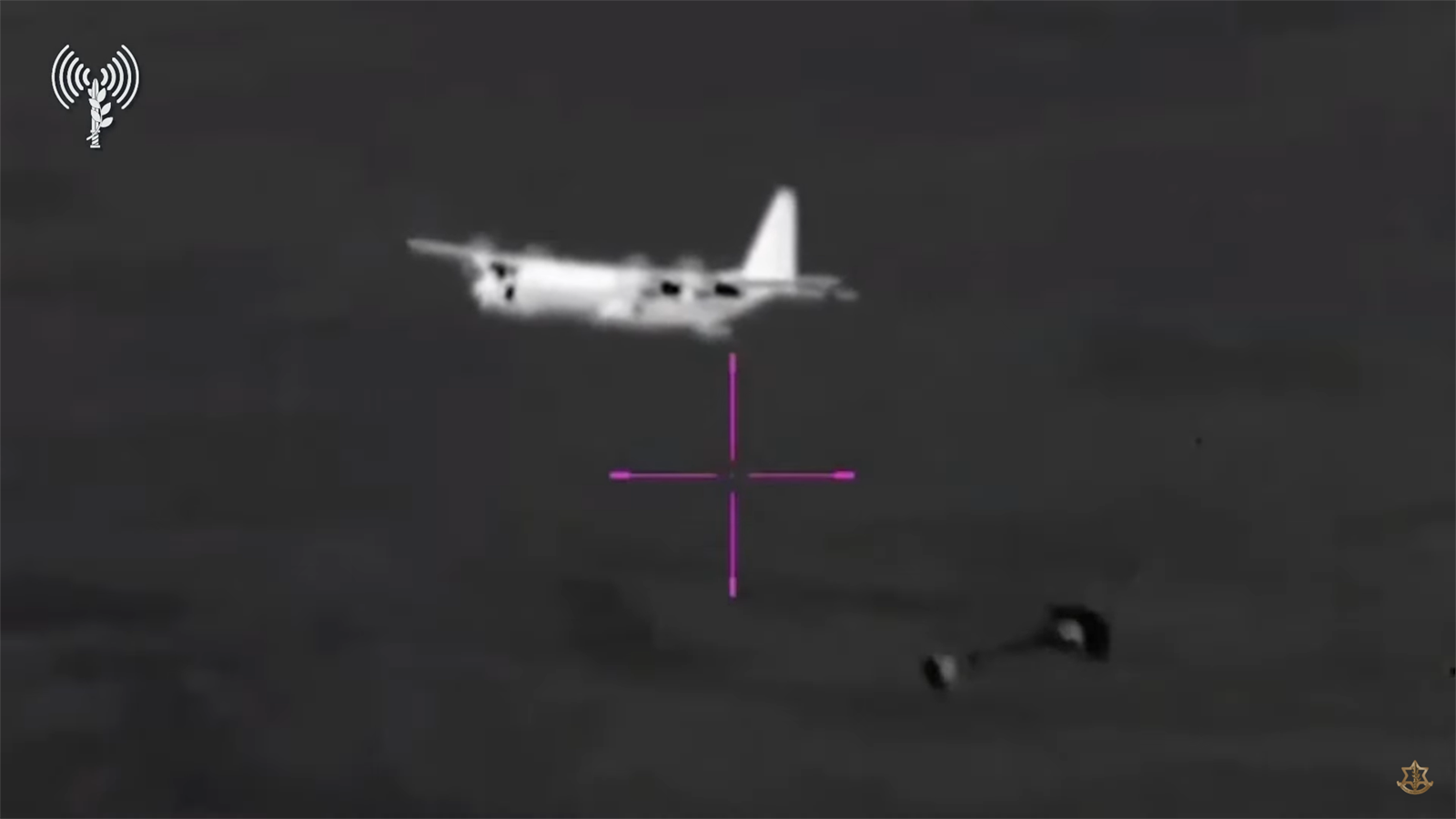 With 7-ton resupply of water to troops in Gaza, IDF shows precision airdrop capability