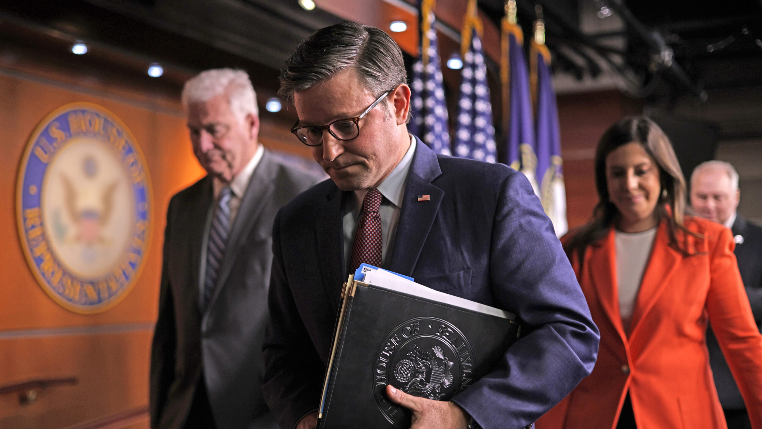 House Republican Caucus members meet at the Capitol