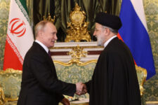 Russia's President Putin Hosts Counterpart Raisi From IRI