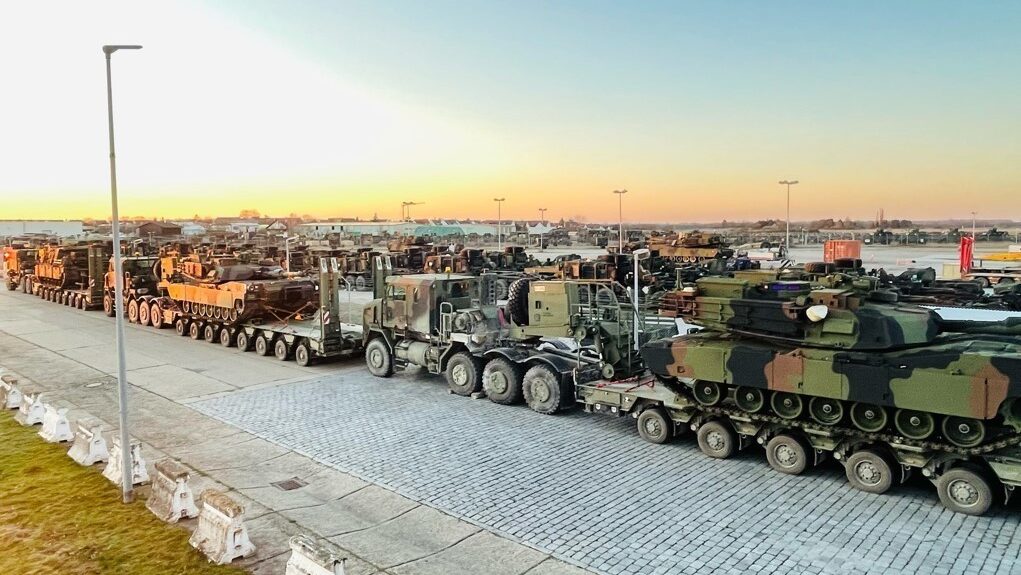 Army prepositioned stocks in Europe activated to support deployment of Armored Brigade Combat Team