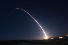 Unarmed Minuteman III test launch from Vandenberg
