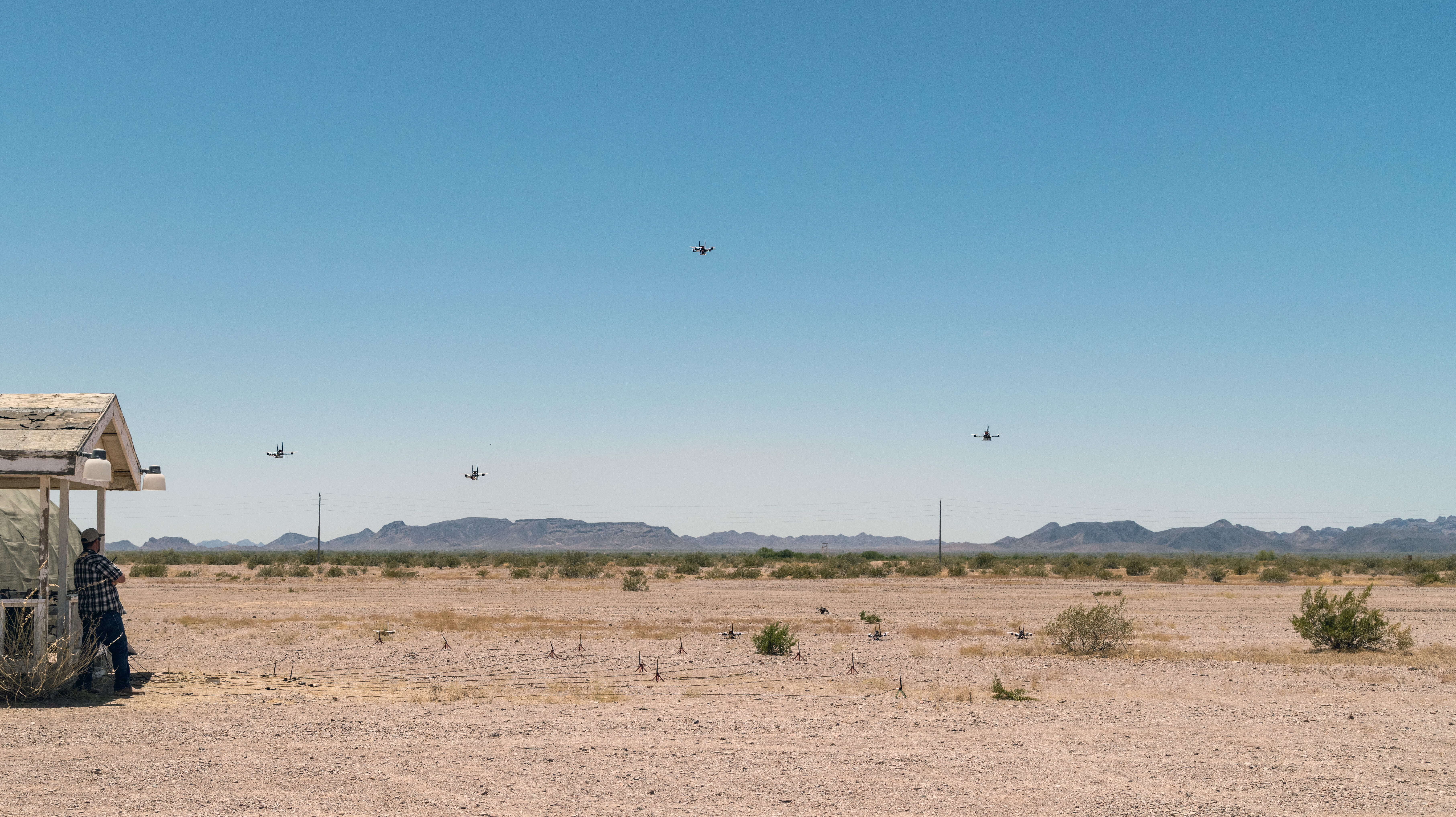 Swarm Wars: Pentagon holds toughest drone-defense demo to date