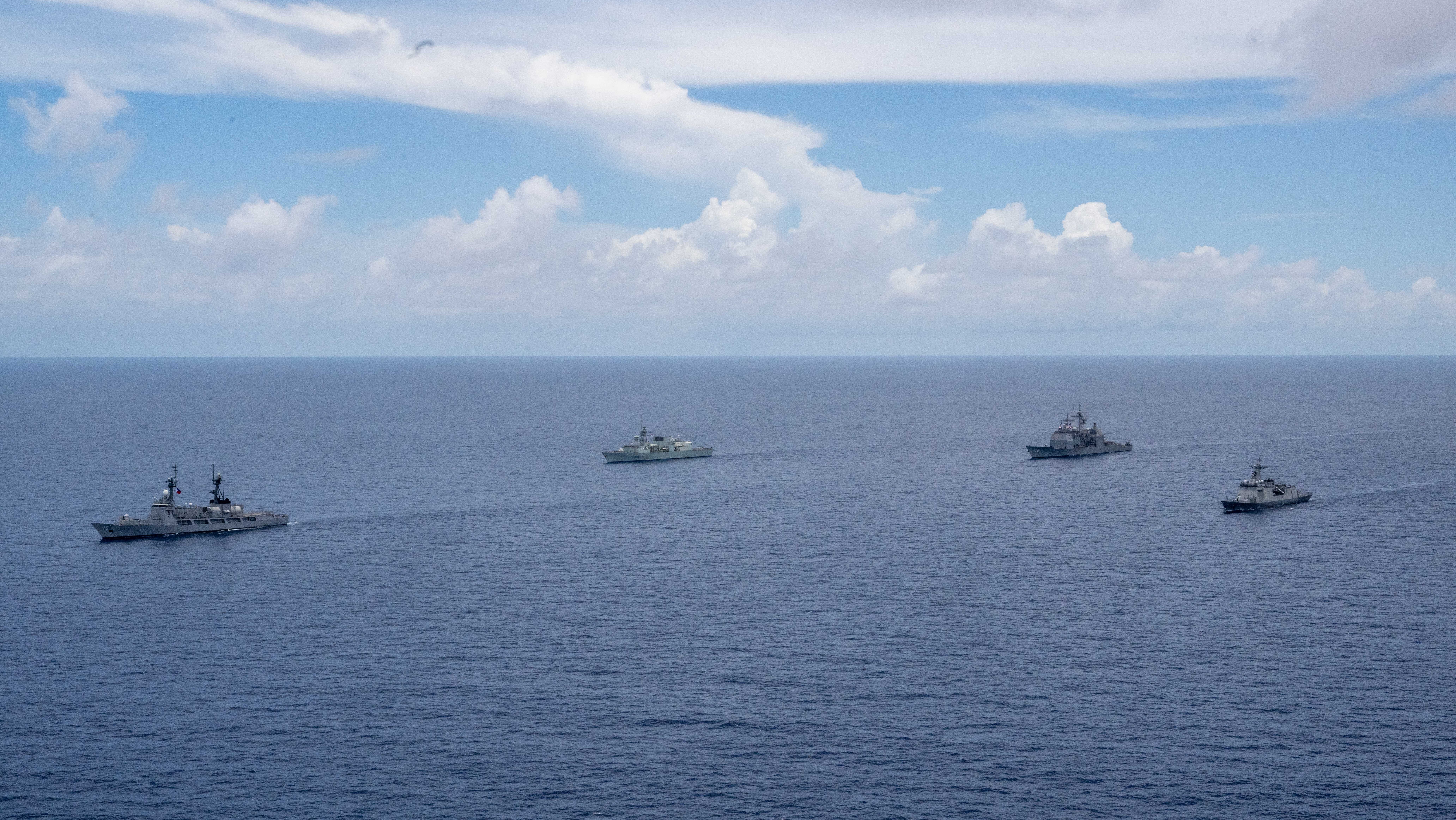 Australia, Canada, the Philippines, and US mount South China Sea FONOP