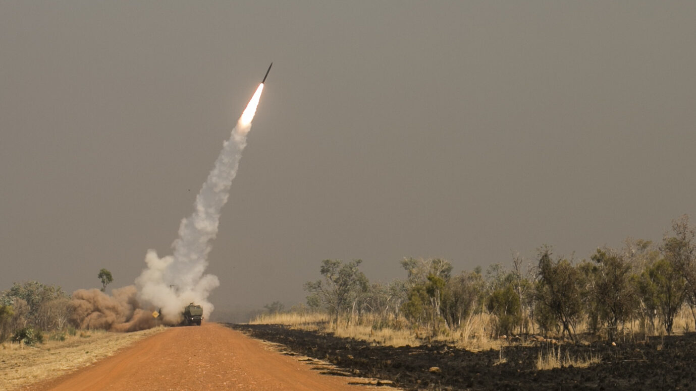 HIMARS fire during Exercise Southern Reach