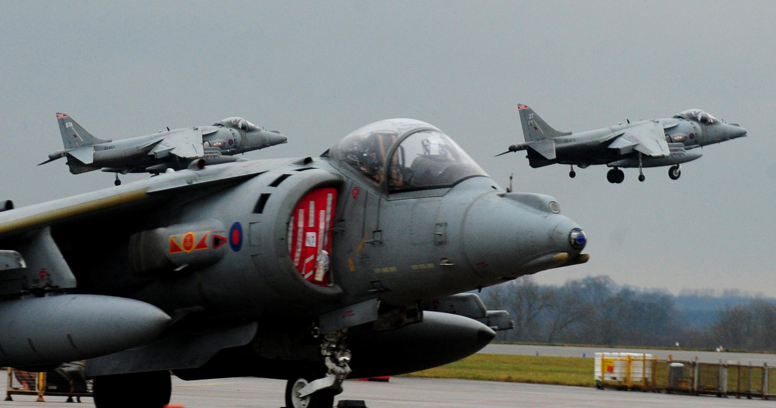 Last Harrier flight