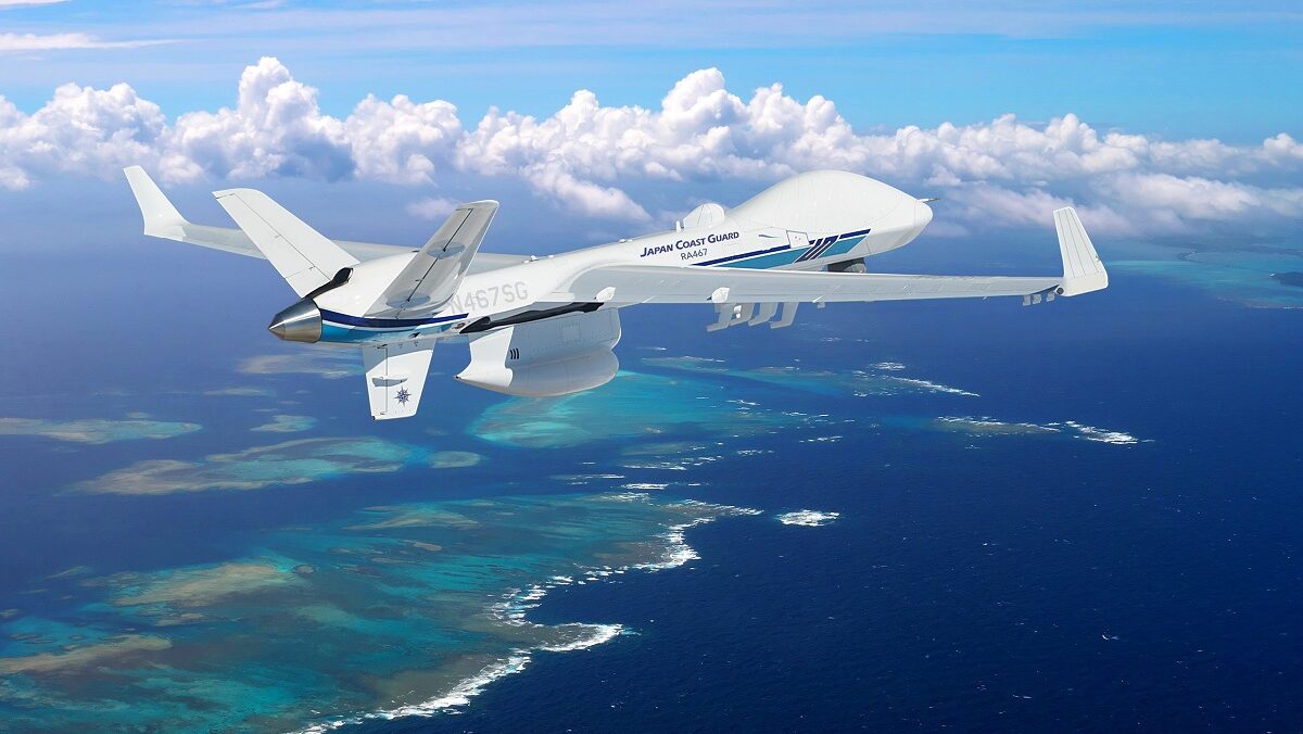 Japan Coast Guard MQ-9B SeaGuardian by General Atomics