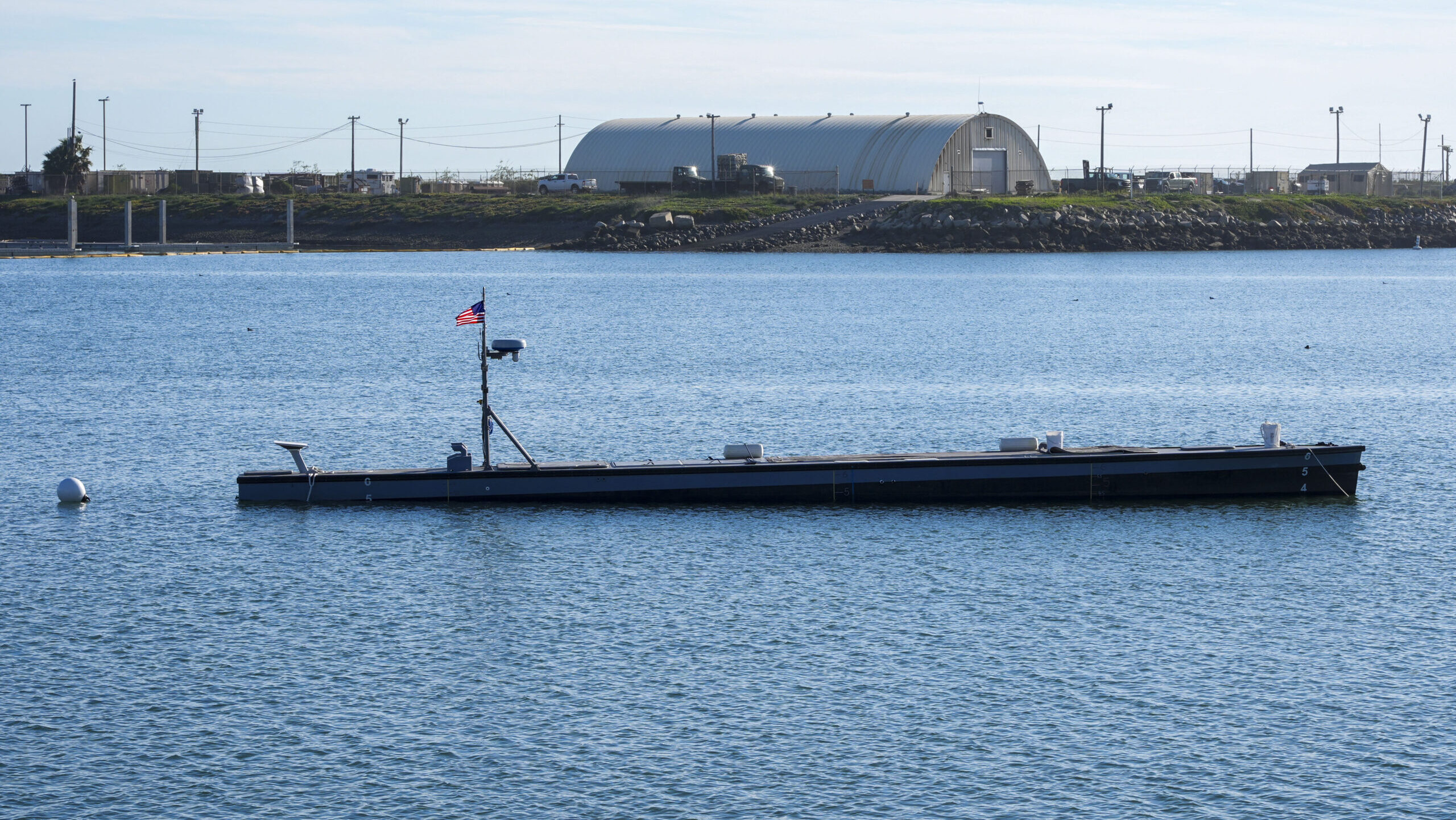 Marine Corps Warfighting Laboratory’s Autonomous Low-Profile Vessel at Project Convergence Capstone 4