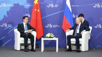 RUSSIA-VLADIVOSTOK-CHINA-HAN ZHENG-PUTIN-MEETING