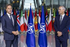 Ceremony to mark transition to the new NATO Secretary General