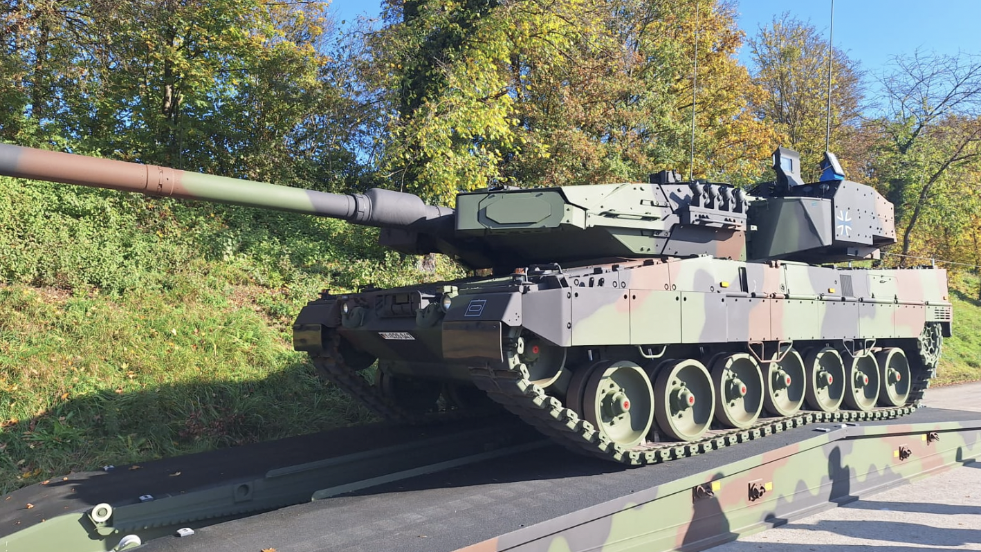 First German Leopard 2 tank gets Israeli Trophy Active Protection System