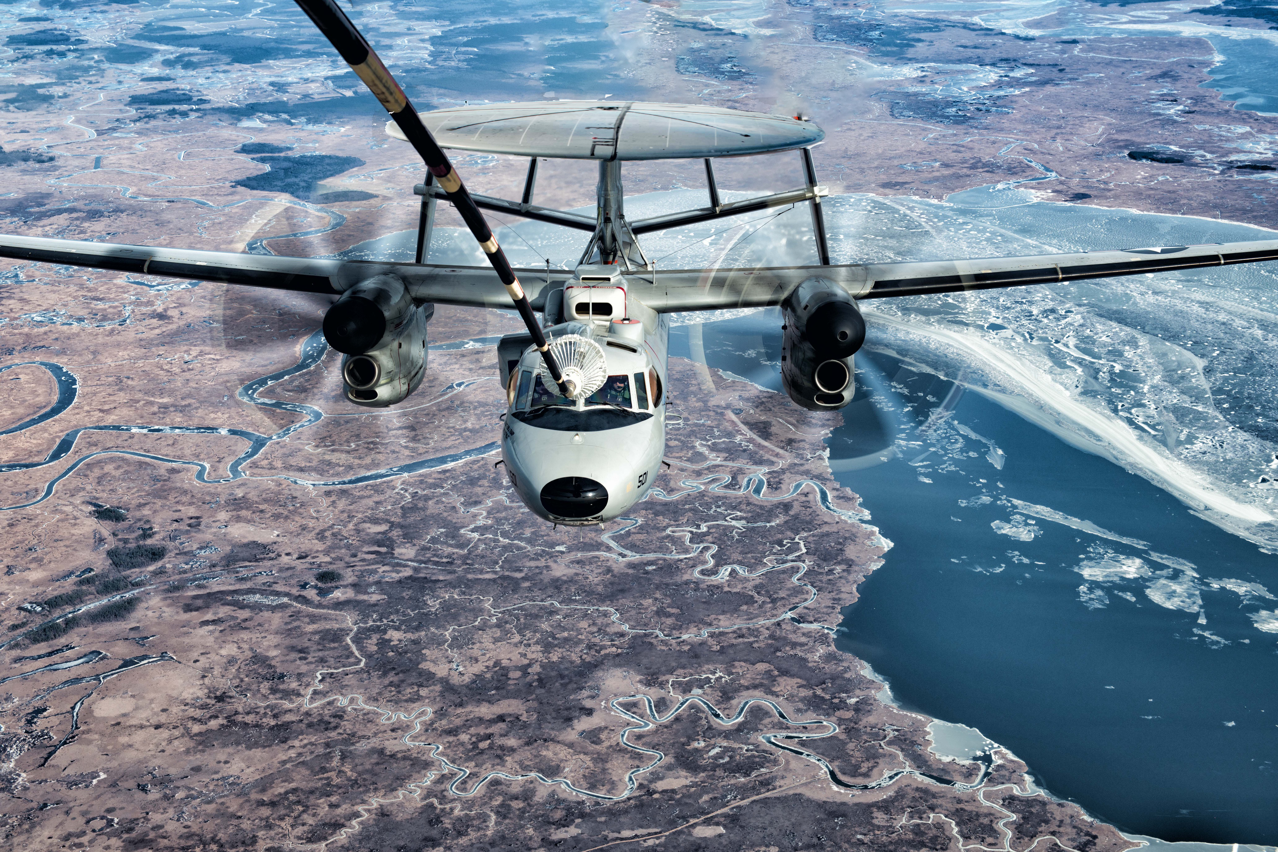 E-2D Hawkeye: Flexible airborne command and control for sea, land and joint operations