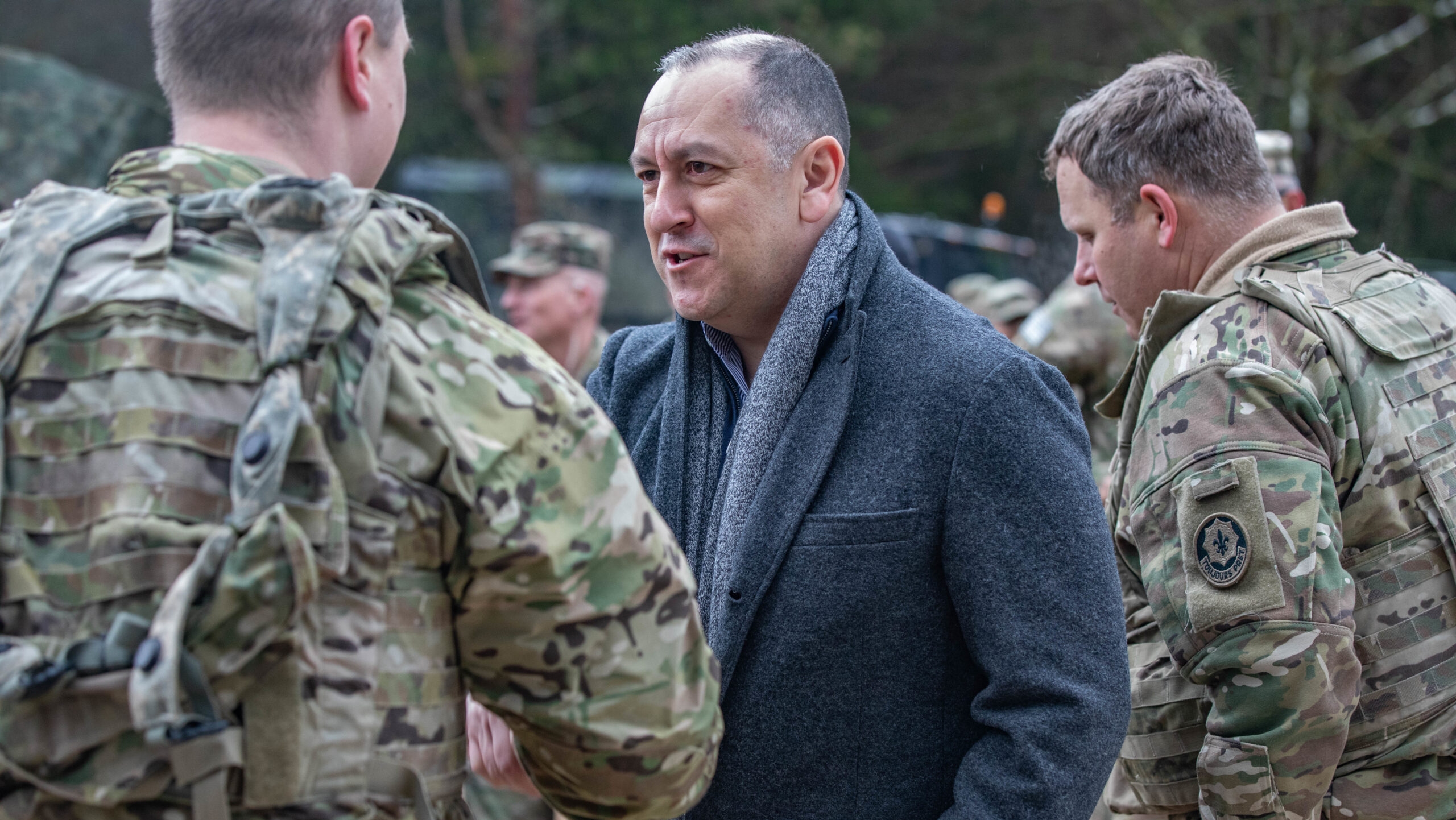 Under Secretary of the Army Honorable Gabe Camarillo visits 2CR in Hohenfels