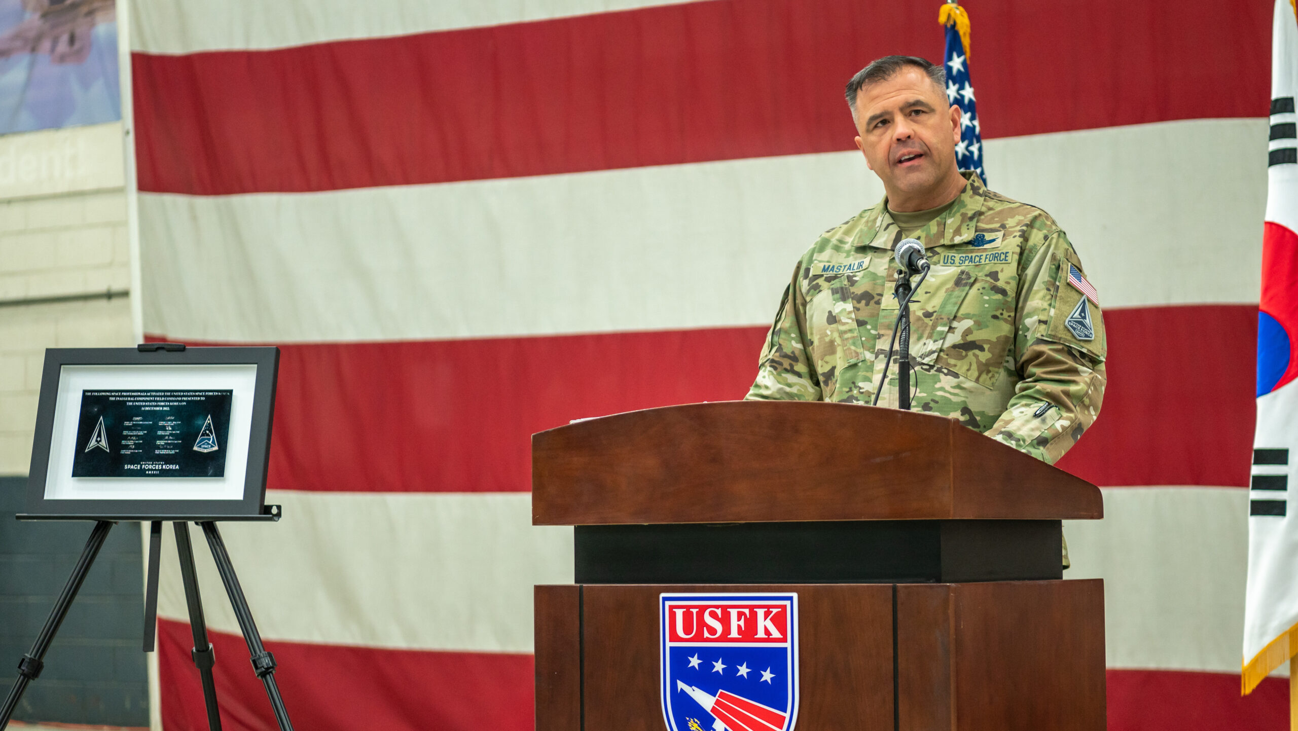 U.S. Space Forces Korea activates at Osan