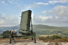 Iron Dome Multi Mission Radar detects the rockets & guides interception