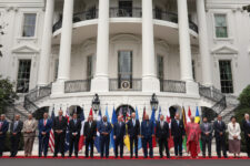 President Biden Participates In Group Photo With Pacific Islands Forum Leaders At The White House