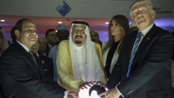 US President Trump in Saudi Arabia