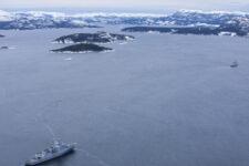 CH-53s fly over Namsos