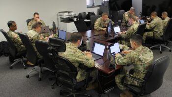 75th USARIC AI Team partners with XVIII Airborne Corps during CAT24 to solve Real-World Army problems