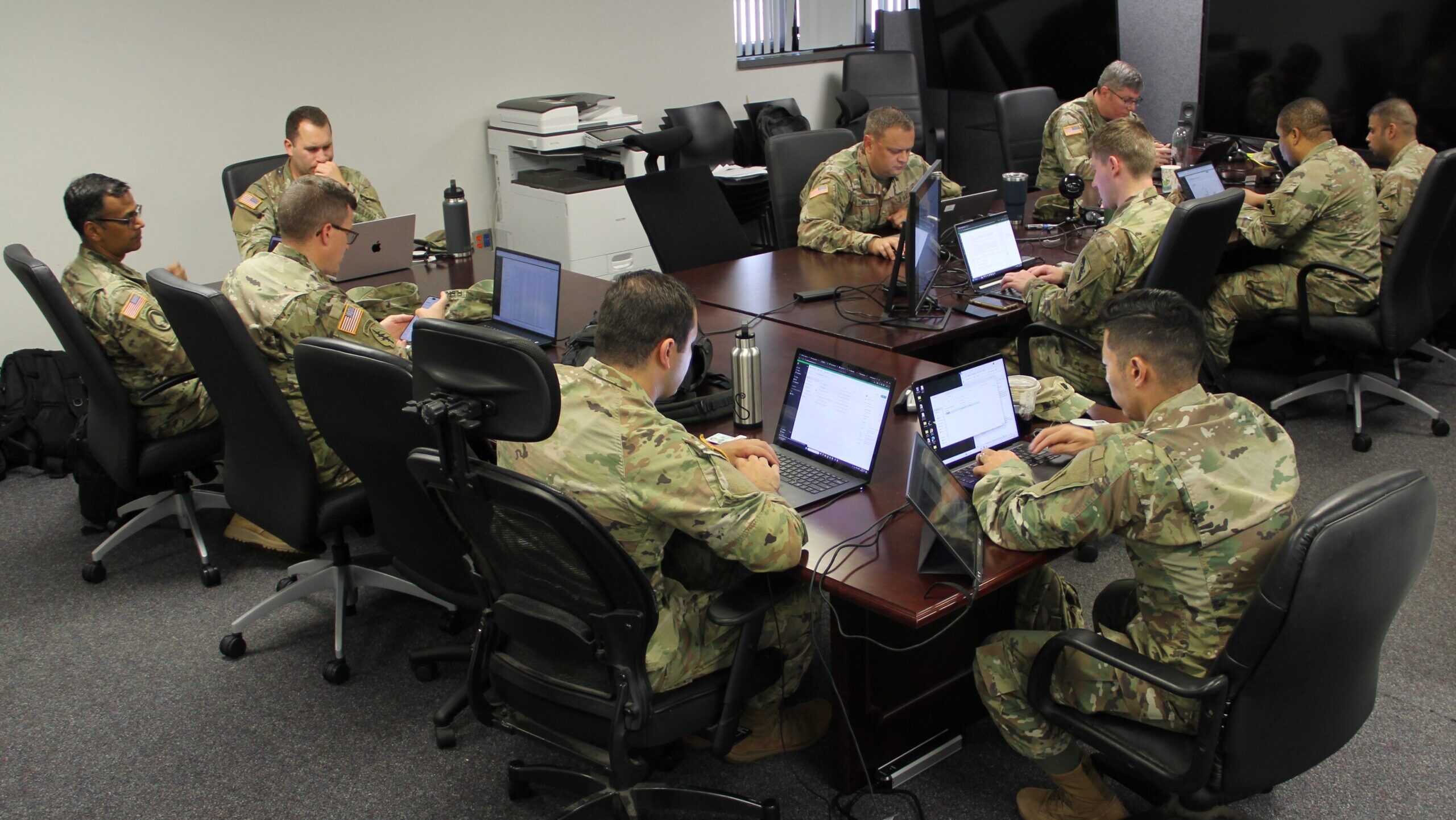 75th USARIC AI Team partners with XVIII Airborne Corps during CAT24 to solve Real-World Army problems