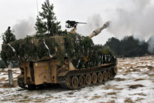 3-29 FA, 4TH ID fires first 155mm rounds in Poland