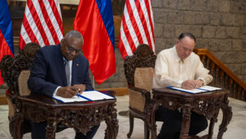 Secretary Austin, Secretary Teodoro sign GSOMIA