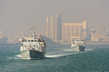 HMS Penzance and HMS Shoreham on Op KIPION