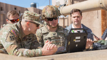 Chief of Staff of the Army visits Project Convergence Capstone 4