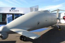 FRANCE-TRANSPORT-AVIATION-AIRSHOW-PIAGGIO AEROSPACE