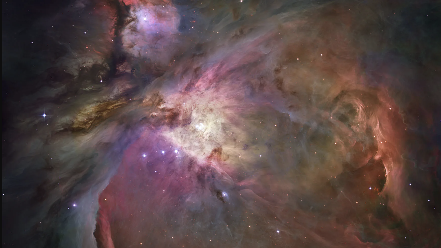 The Orion Nebula.